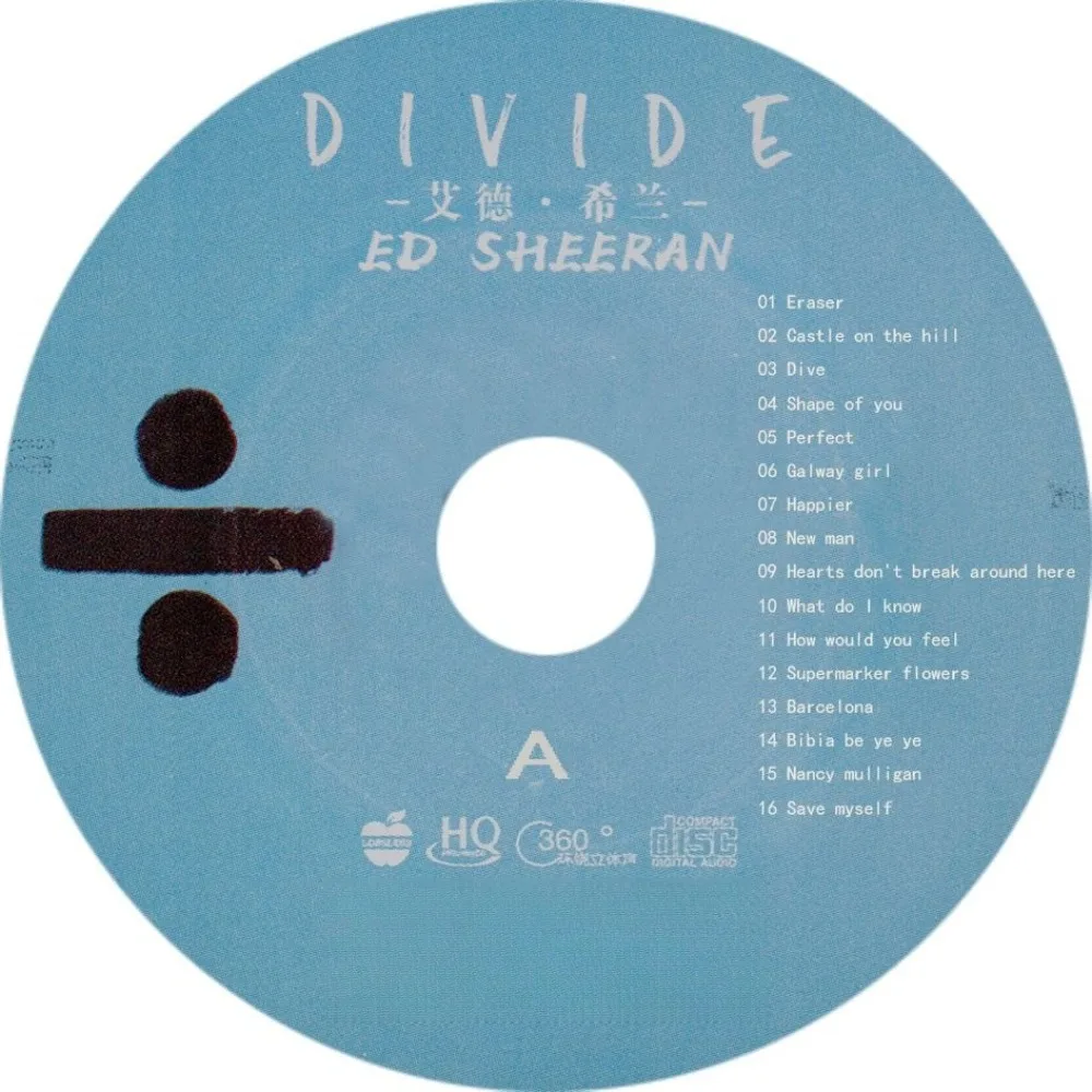 

Музыкальный диск Ed Sheeran: фотографии, поп-фолк, баллады, качество звука без потерь, 3 компакт-диска