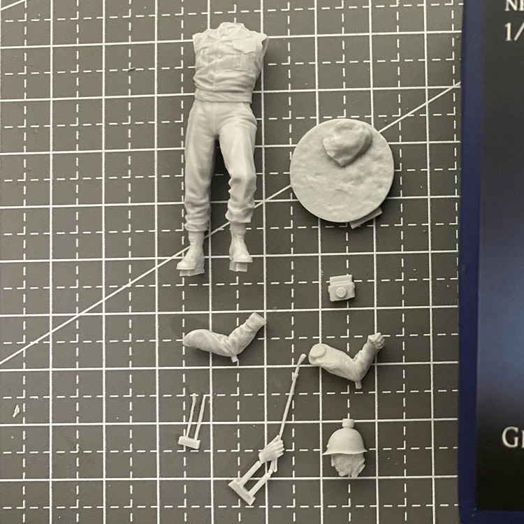 1/35 Resin Model figure GK Soldier, Gen. G. Patton, ufficiale militare degli stati uniti, tema militare, kit non assemblato e non verniciato