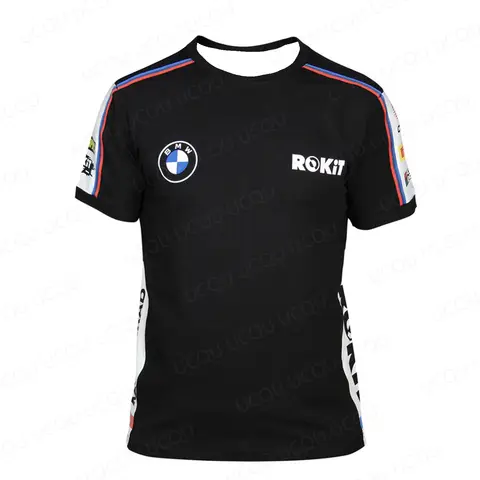 2025 ROKiT रेसिंग टी-शर्ट 2025 - कार और मोटरसाइकिल प्रशंसकों के लिए पुरुषों की मोटरस्पोर्ट टी, एक्सट्रीम स्पोर्ट्स स्टाइल कॉटन शर्ट 6 best sales टी शर्ट मोटो - №1