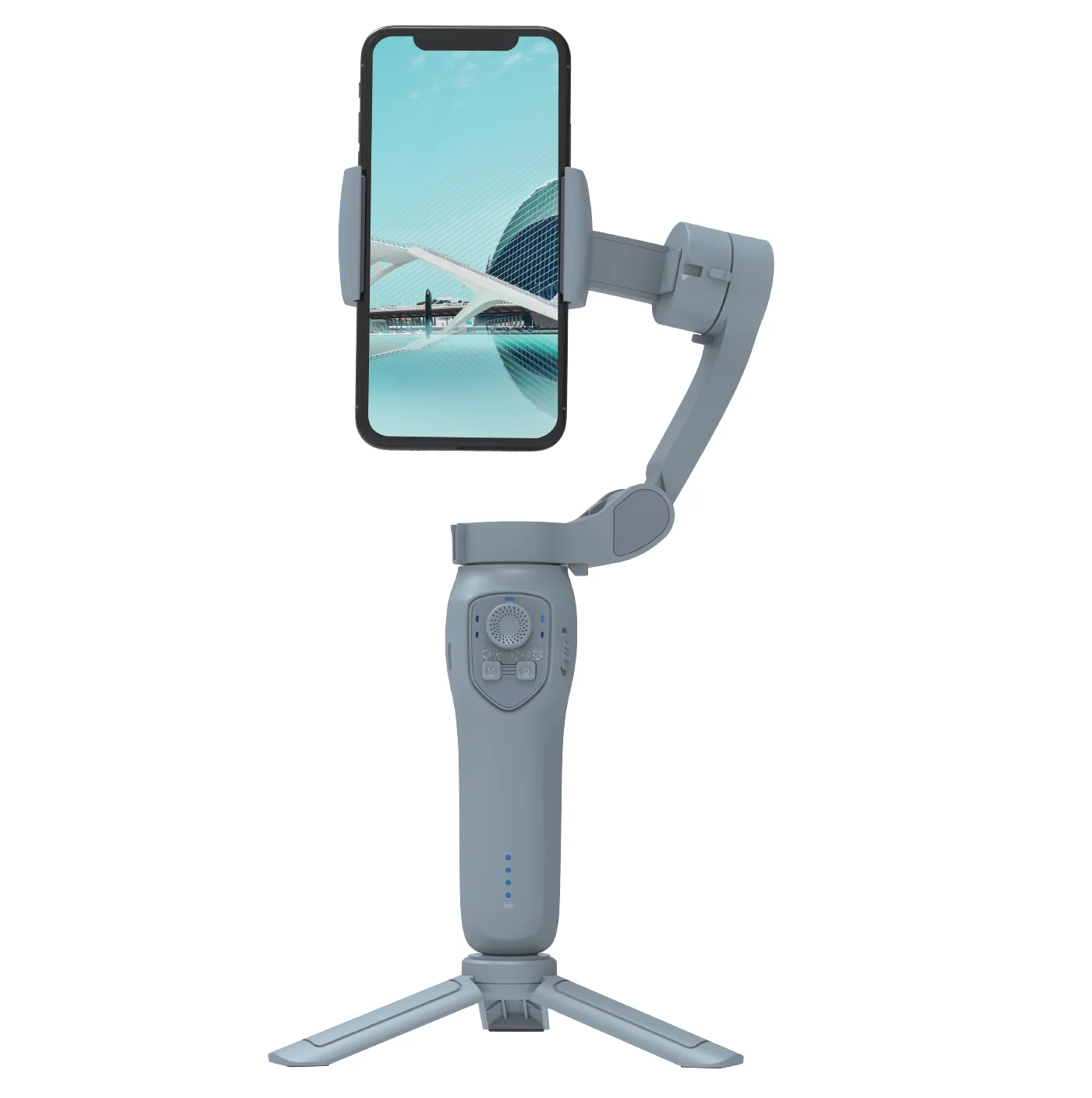 L7C Pro 3-Axis Gimbal Smartphone Phone Stabilizer Foldable Selfie Stick for iPhone Xiaomi Huawei Samsung Cellphone Camera Holder