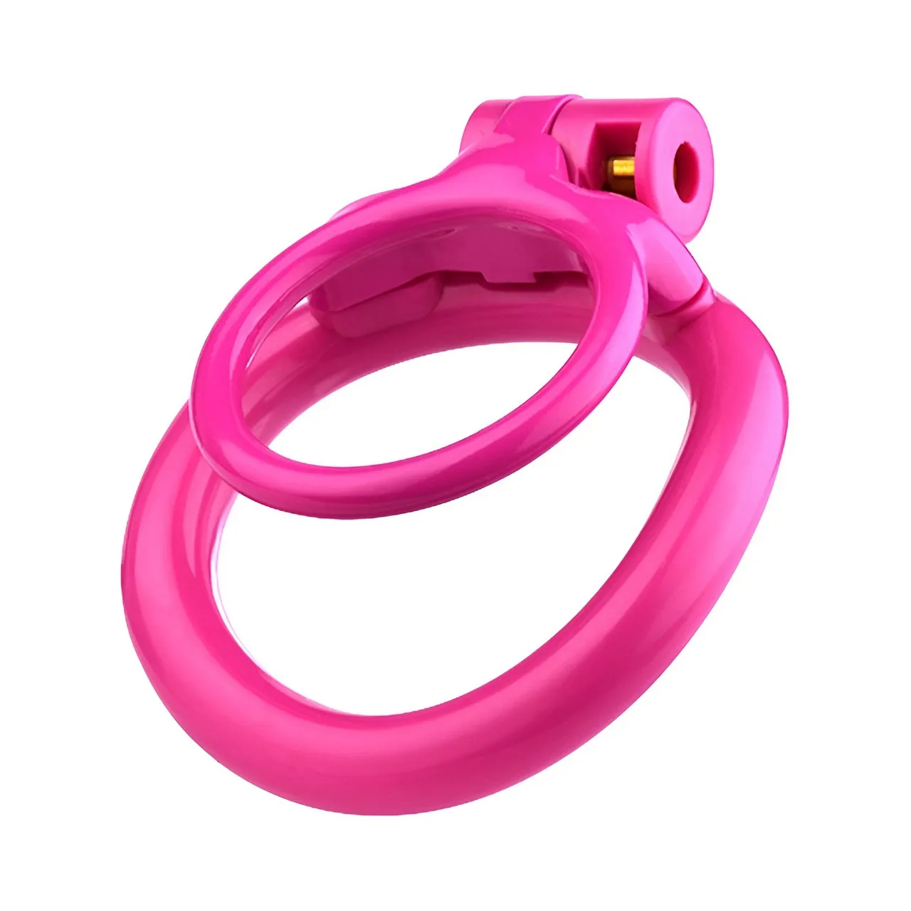 Men Double Penis Ring Cock Lock Male Lightweight Resin Chastity Cage Bondage Cockring Restraint Sex Toys For Adutls 18 Training