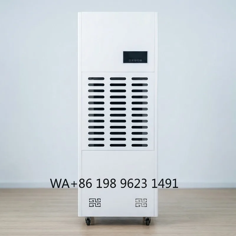 168L/D High Temp Resistant Industrial Dehumidifier 110V Basement Warehouse Greenhouse Humidity Control