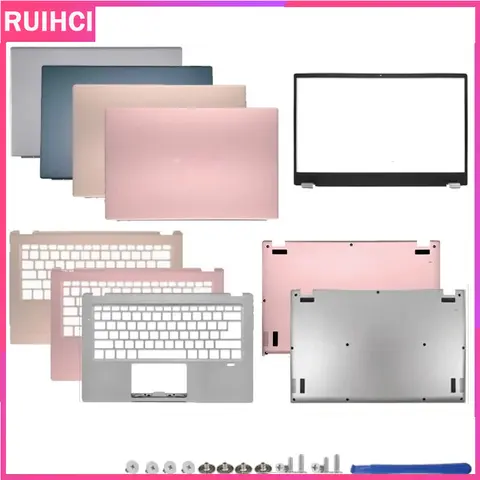 For Swift 1 SF114-33 SF114-34 N20H2 New Laptop LCD Back Cover Front Bezel Upper Palmrest Bottom Base Case Keyboard Hinges