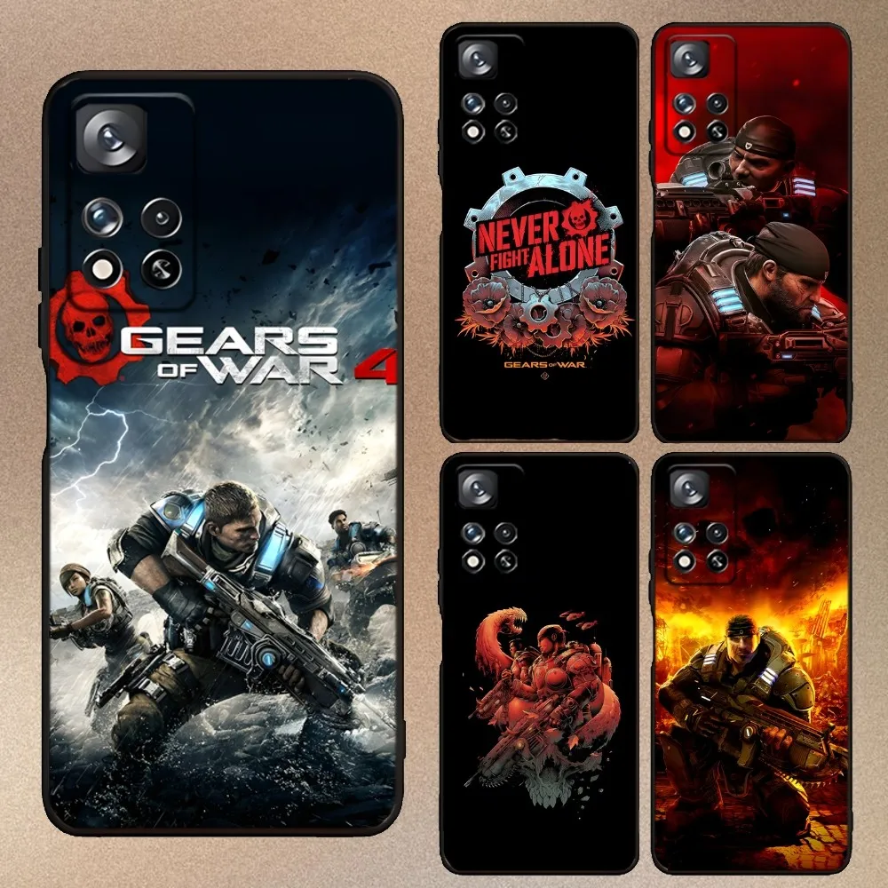 

Game Gear Of Wars Phone Case For Samsung Galaxy A73,A91,A53,A52,A32,A73,A13,A21,A34,A71,A31,A22,A20 Black Cover
