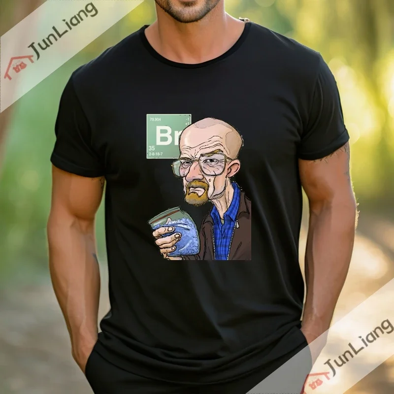 Mike Ehrmantraut Funny T Shirts Breaking Bad Tops Women\'s T-shirt Kpop Goth Clothes Y2k Clothing Harajuku Men