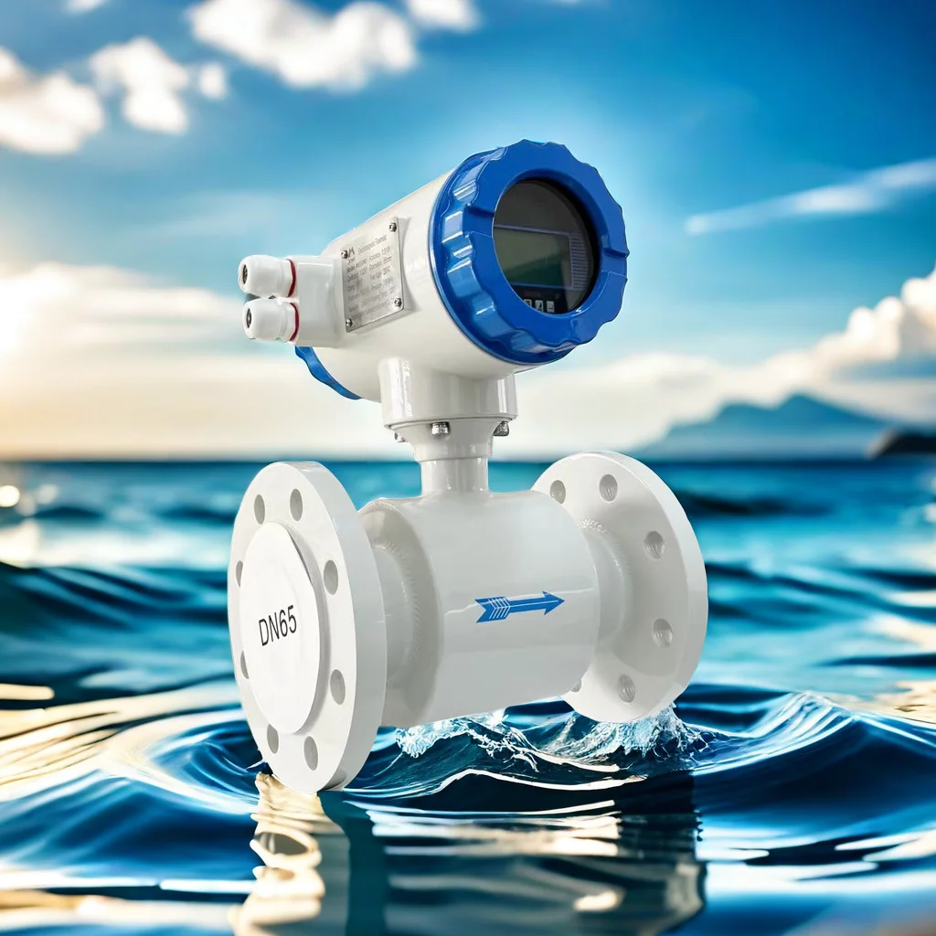 الشركة المصنعة لقياس التدفق الكهرومغناطيسي DN500 مقياس تدفق الملاط بحمض الماء #5