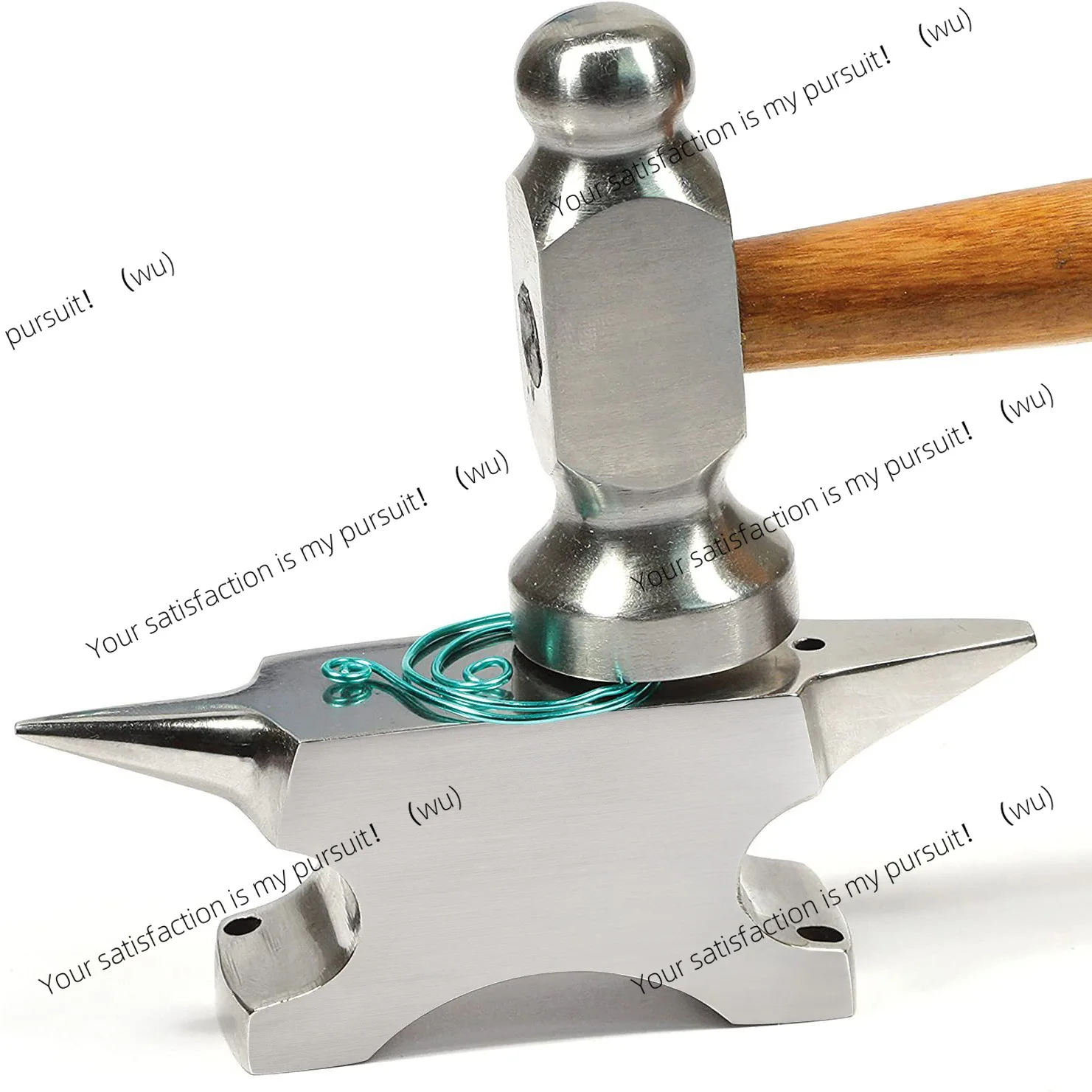 Stainless steel gold anvil backing plate horn anvil winding shape ring correction gold and silver jewelry DIY hand tools