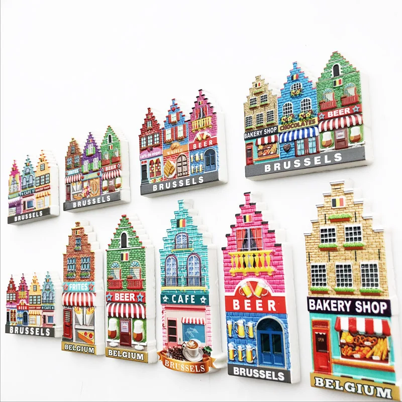 Refrigerators Magnet Amsterdam Netherlands Creative Souvenirs Decoration Magnetic Refrigerator Magnet Sticker Home Decoration