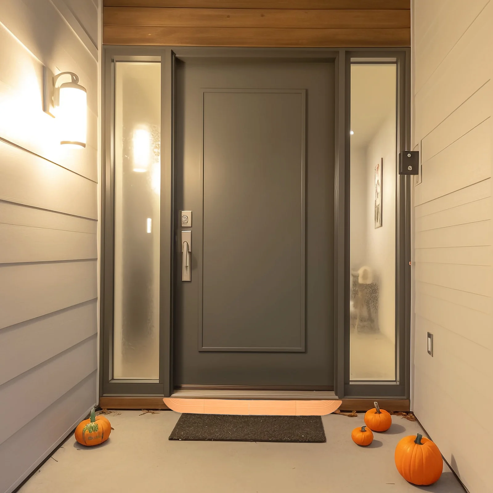 

1Set Home Threshold Ramp Rubber Mat for Robot Vacuum Indoor Entry Mat Anti-Slip Sweeping Robot Ramp Cushion Rubber Ramp,