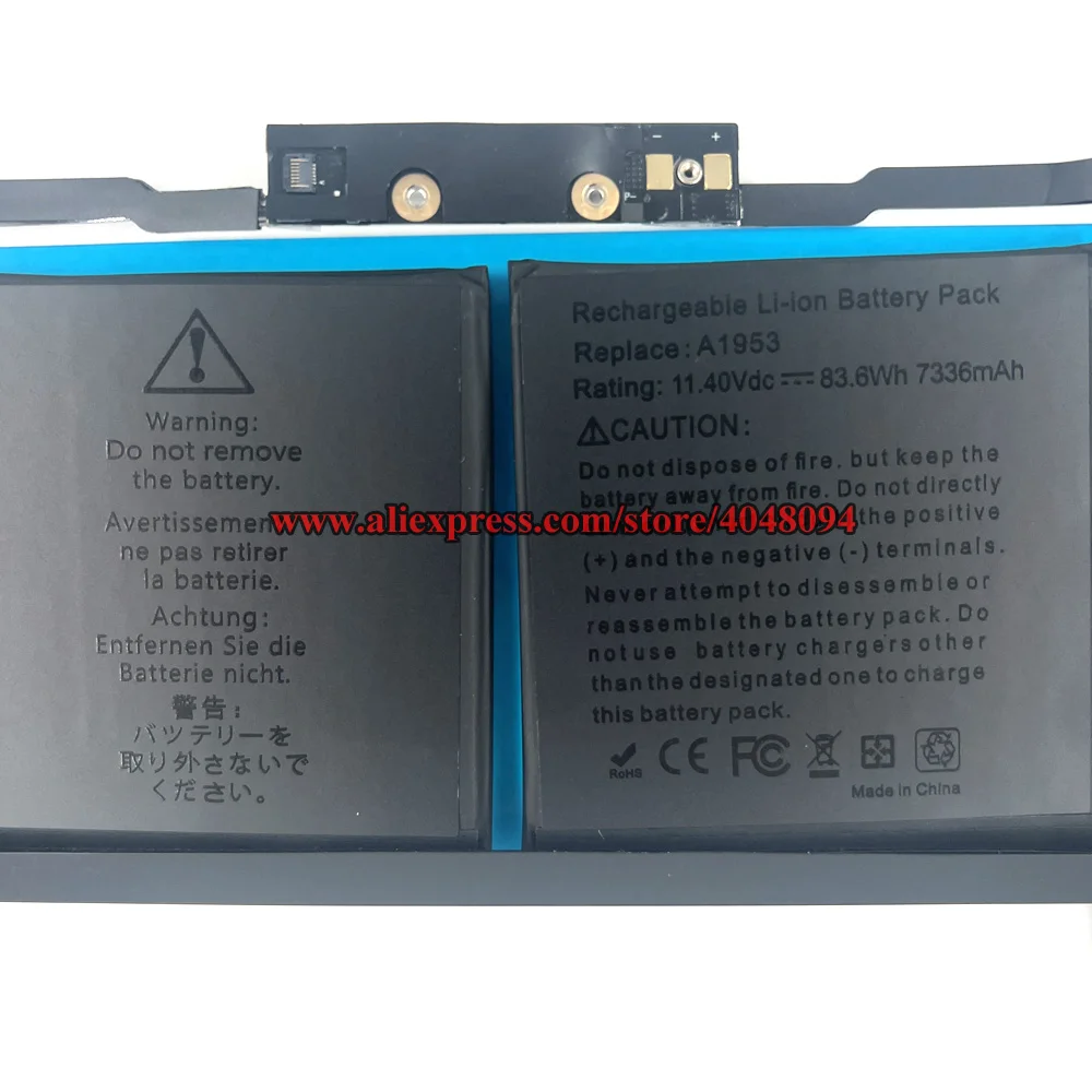 A1953 Battery For Apple macBook Pro Retina A1990 (15-inch, 2018