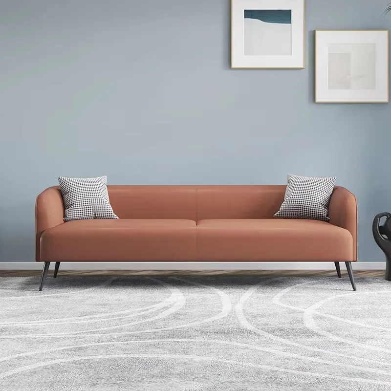 Minimalistic Living Room Sofas Filler Nordic Style Modern Lazy Puffs Sofas L Shape Lounge Divani Da Soggiorno Home Furniture