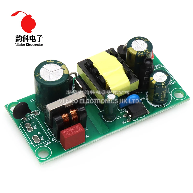 5V 2A 12V 1A 10W AC-DC Switching Power Module Isolated Power 220V to 5V 12V Switch Step Down Buck Converter Bare Circuit Board