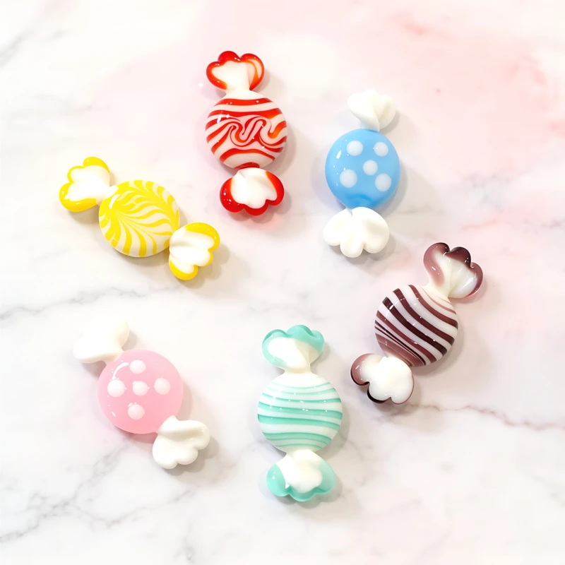 

Cute Mini Murano Glass Candy Home Desktop Ornament Room Table Decor Collection Holiday Wedding Favors New Year Xmas Party Gifts