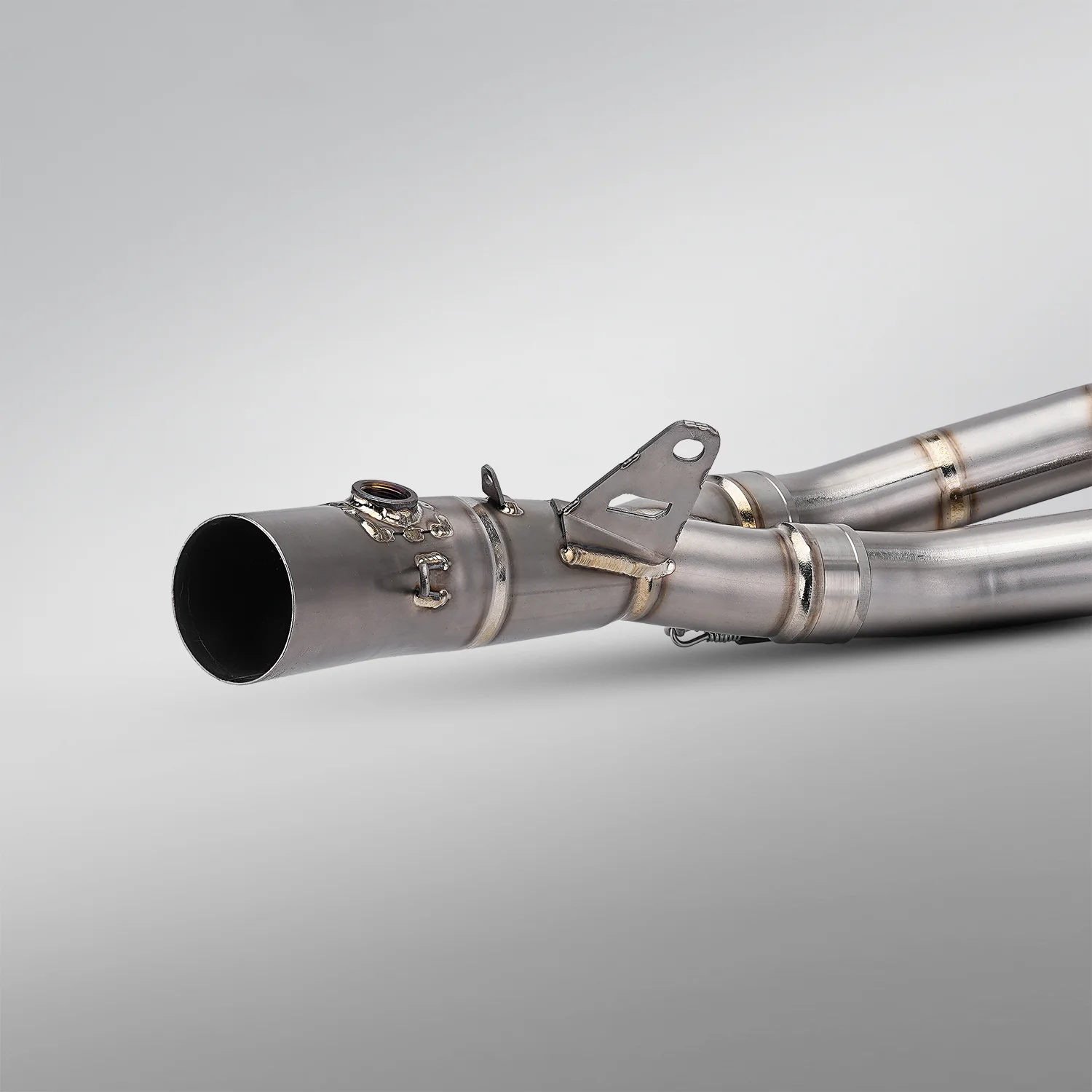 

Outer diameter 59MM For YMH YZF R6 2006-2024yr titanium alloy Motorcycle Exhaust spin front Link Pipe Escape Moto Muffler