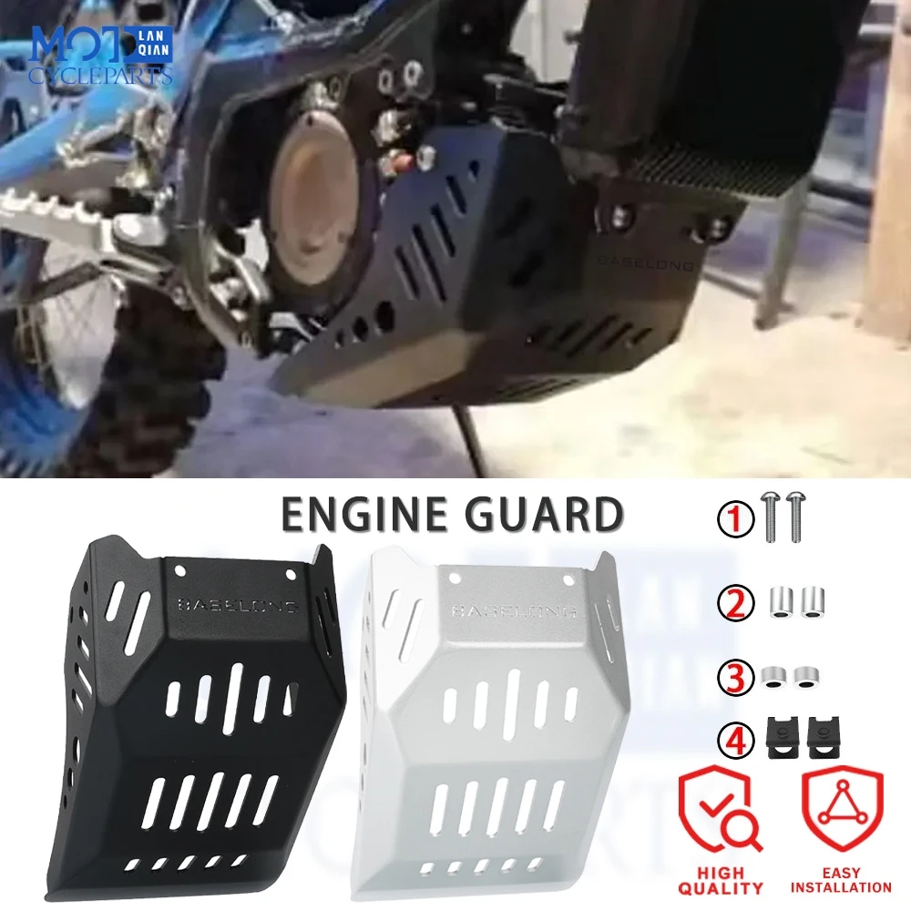 

For Sur-Ron Ultra Bee / For Sur Ron Ultra Bee Engine Skateboard Cover Skid Plate Guard Engine Skidplate Engine Guard Aluminium