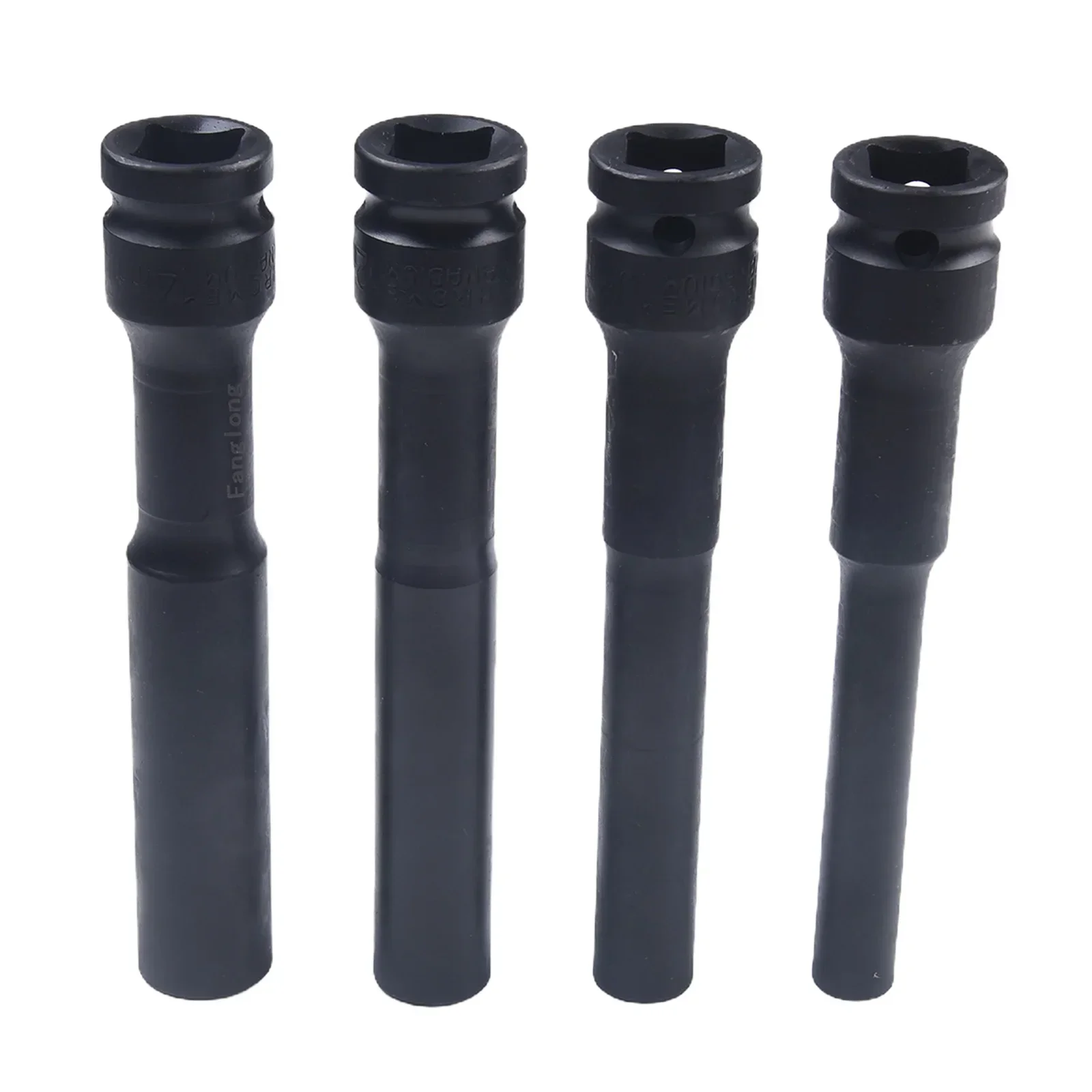 

Drive Socket Hex Sockets 128 Mm Length 4pcs 8-14mm Head Dia Black Color Hexagon 1/2 Inch Adapter Spanner Converter