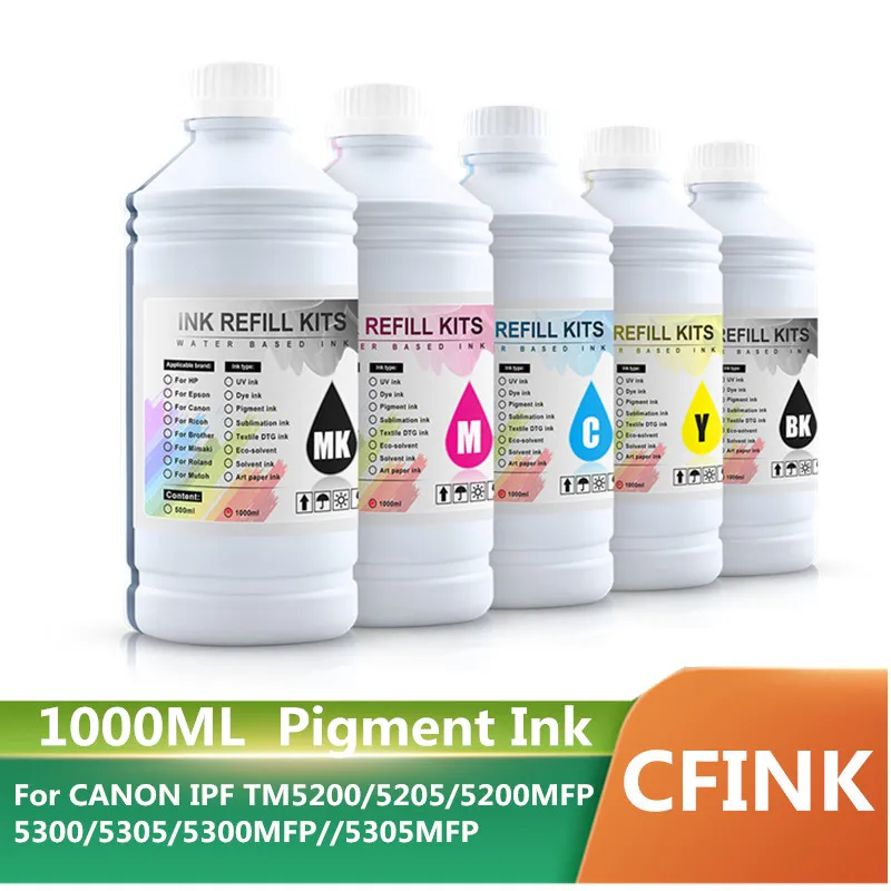 

PFI-8120 8320 8710 пигментные чернила для Canon PFI8120 8320 8710 CANON TM 5200 5205 5200MFP 5300 5305 5300MFP 5305MFP принтера