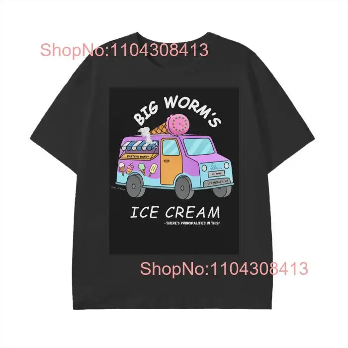 classic T Shirt features a parody design inspired by the Big Worm's ICE CREAM TRUCK from comedy movie Friday