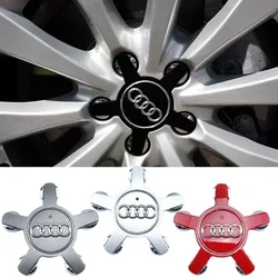 135MM Car Wheel Center Hub Caps Cover for Audi A3 A4 A5 A6 A7 RS S3 S4 S5 S6 Q5 Q3 Q7 4L0601165D 8R0601165 4F0601165N