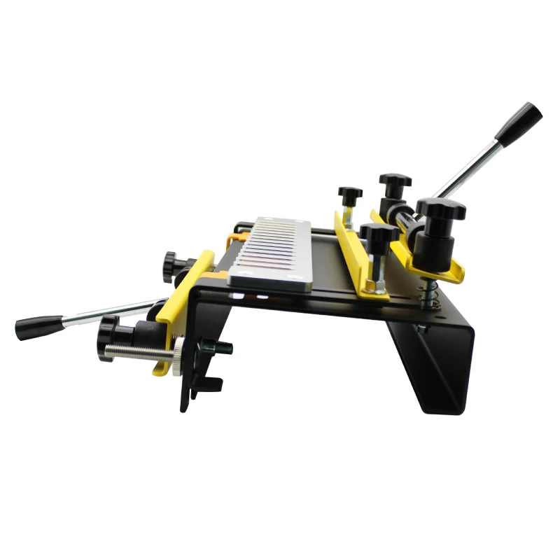 Imagem -05 - Carpintaria Dovetail Jig Machine Semi-permeável Die-cast Mortising Ferramenta de Carpintaria Portátil 300 mm 12