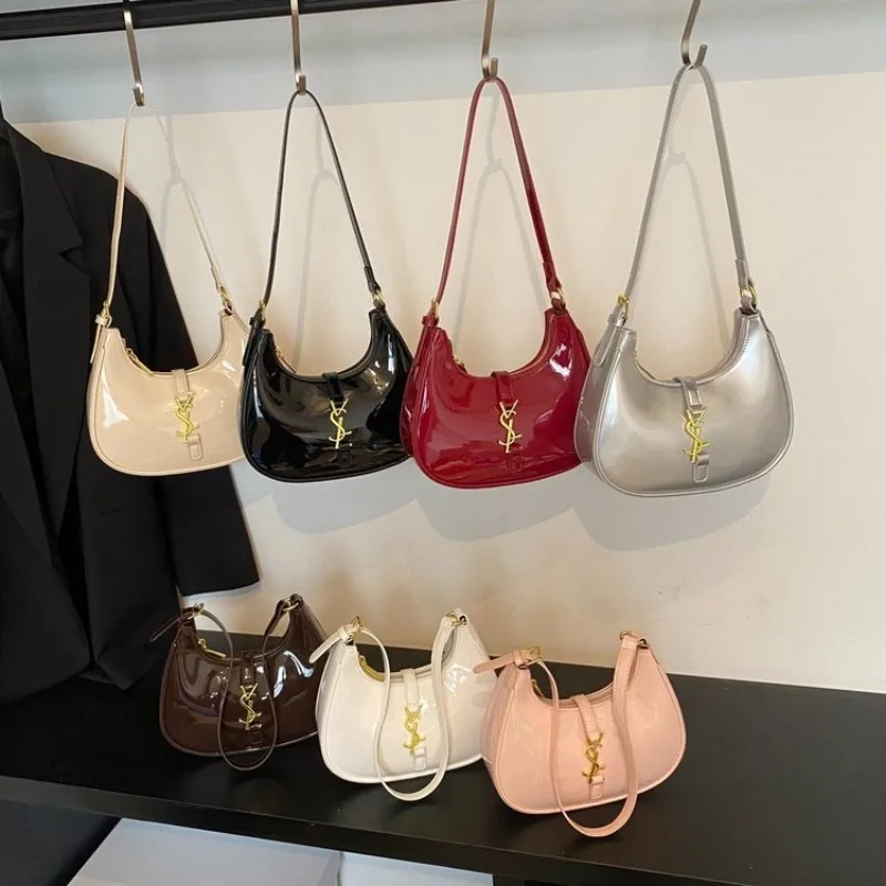 

Винтажная элегантная сумка для подгузников, женская роскошная сумка через плечо, минималистичная дизайнерская сумка-тоут, кожаная текстурированная квадратная сумка-сэтчел