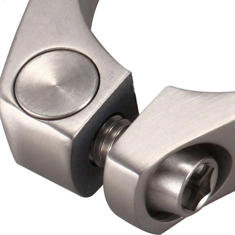 Titanium Alloy Seatpost Clamp 31.8Mm Bicycle Saddle Tube Clamp Hollow Seat Tube Clamp For 27.2Mm Seat Tube