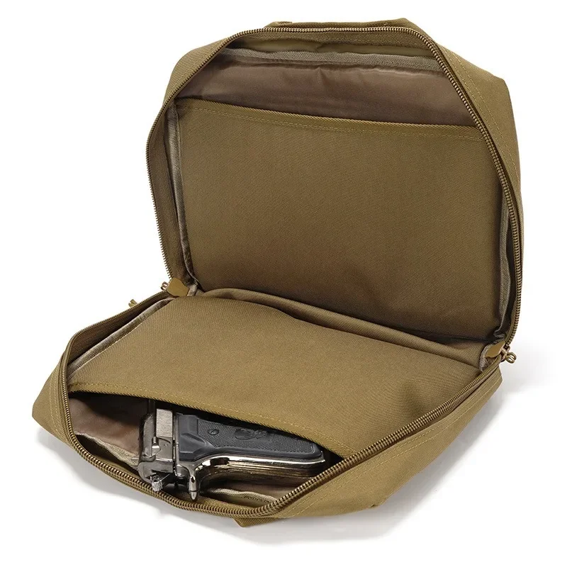 Multifunctional Tactical Pistol Portable Storage Double Gun Bag Tool Box Range Handgun Bag