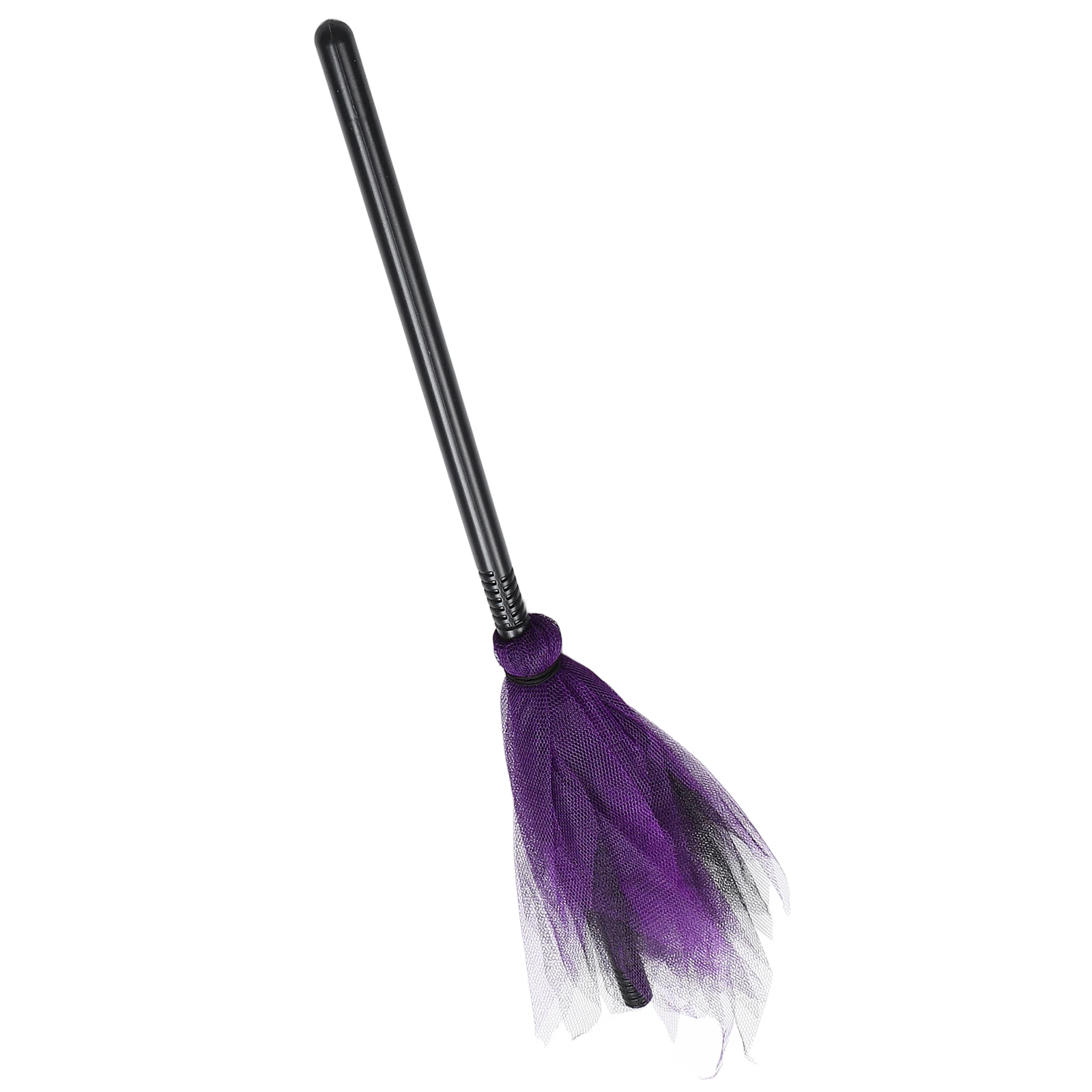 

Witch Broom Props Lightweight Plastic Halloween Costume Accessory Kids Adult Party Favor cosplay Decoration
