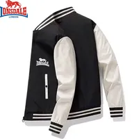 Embroidered LONSDALE New Jackets for Men Spring and Autumn Seasons Casual Sports Baseball Jackets Men's Trendy Tops