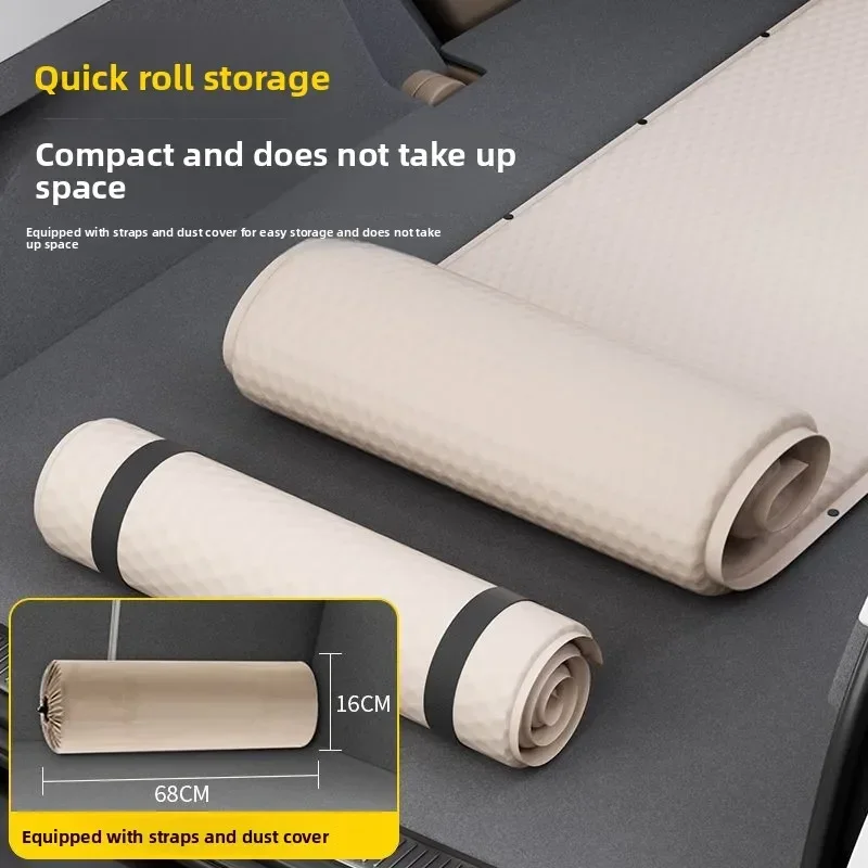 

Durable Car Sleeping Artifact Rear Automatic Inflatable Mattress SUV Trunk Free Sleeping Mat Storage Travel Bed