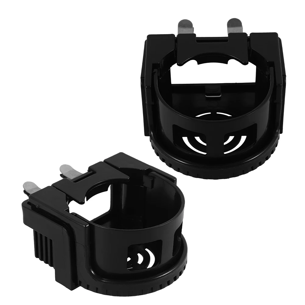 

2pcs Car Cup Holder Universal Drink Holder For Air Vents Dual Capacity Sturdy Plastic Automotive Accessories Vent Mount Beverage