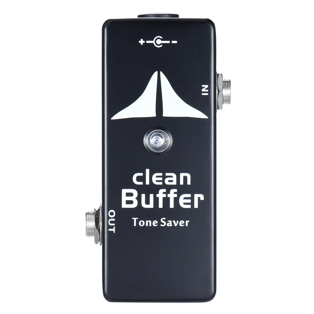 for Clean Buffer Mini True Bypass Guitar Effects Pedal Tone Saver Buffer Effects Processsor Metal Shell Guitar Parts