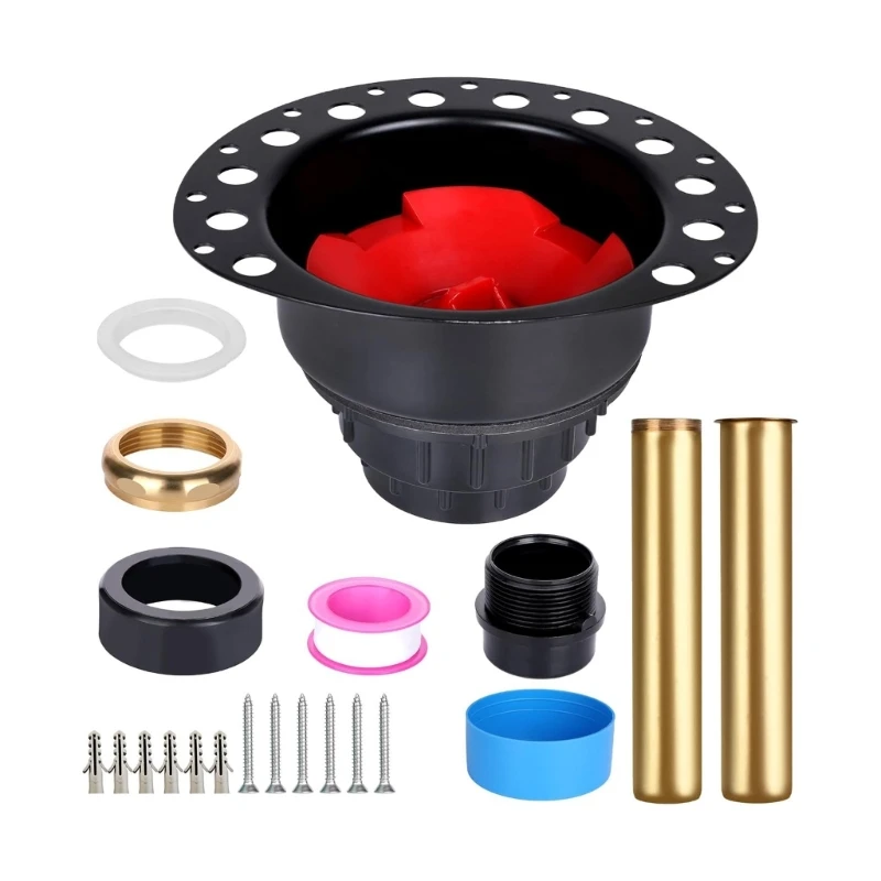 

Plastic Bathtub Drain Assembly Set with Metal Tailpiece Bathtub Drain Rough Dropship