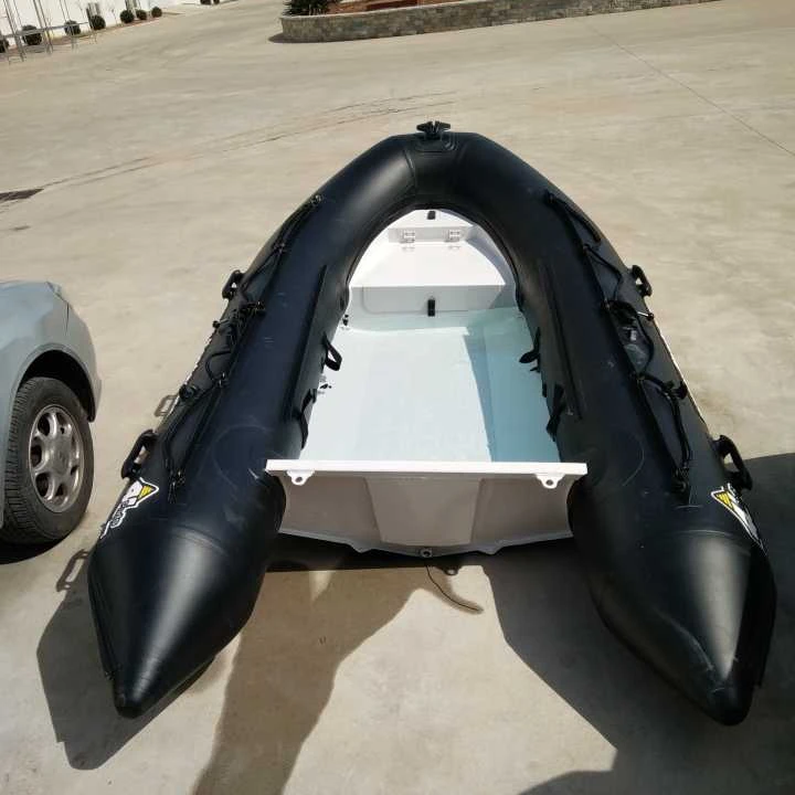 

Aluminum Rigid Inflatable Boat 10FT Aluminum Rib Boat With PVC Or Hypalon Tube