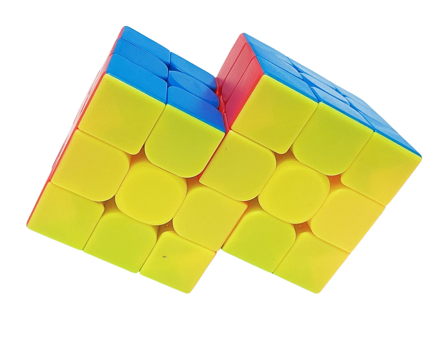 كالفين 3x3 مكعب مزدوج II المكعب السحري لغز مكعب المهنية لغز اللعب ألعاب تعليمية الأطفال هدية كوبو ماجيكو لغز