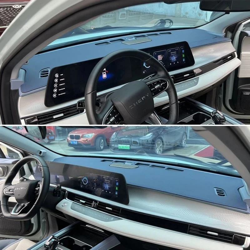 

For Chery Omoda C5 E5 2022 2023 2024 Mat Dashboard Cover Pad Sunshade Dashmat Protect Interior Microfibre leather Accessories