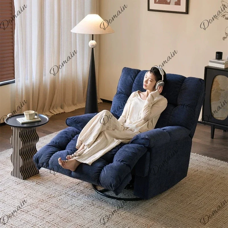 New Multifunctional Lazy Sofa Recliner Chair Living Room Modern Single Design Rotating Comfortable Rest Chaise Lounge Home Furni