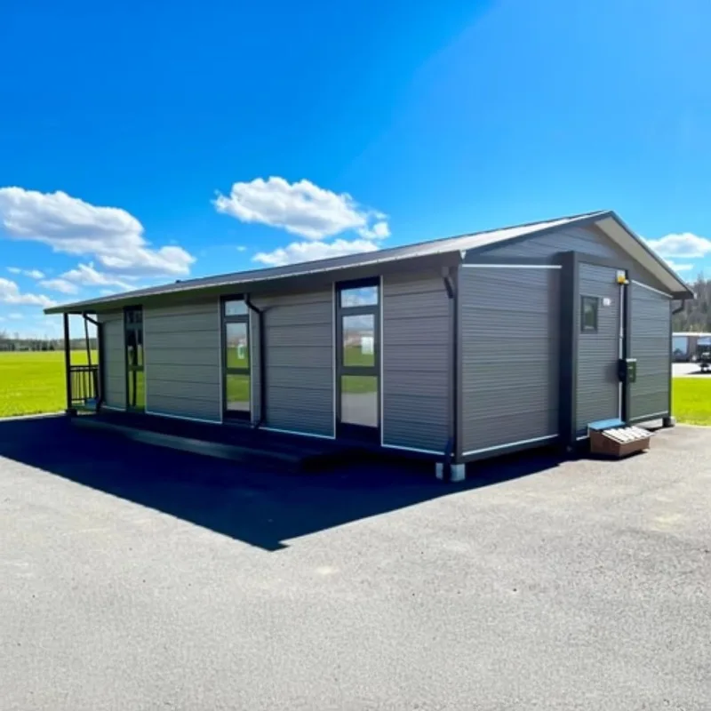 Rugged Wohncontainer 40 Ft Waterproof Insulated Modular Prefab Container House with Roof Modular House for Department