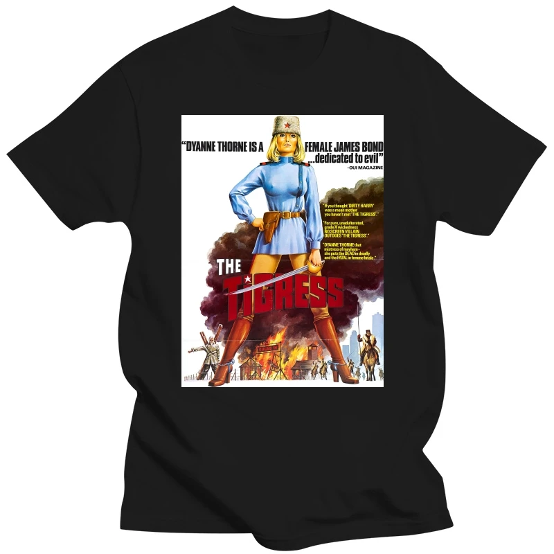 Ilsa The Tigress Of Siberia V1 Movie 1977 Tops Tee T Shirt (WHITE) All Sizes S-5XL Oversized Tops T-Shirt