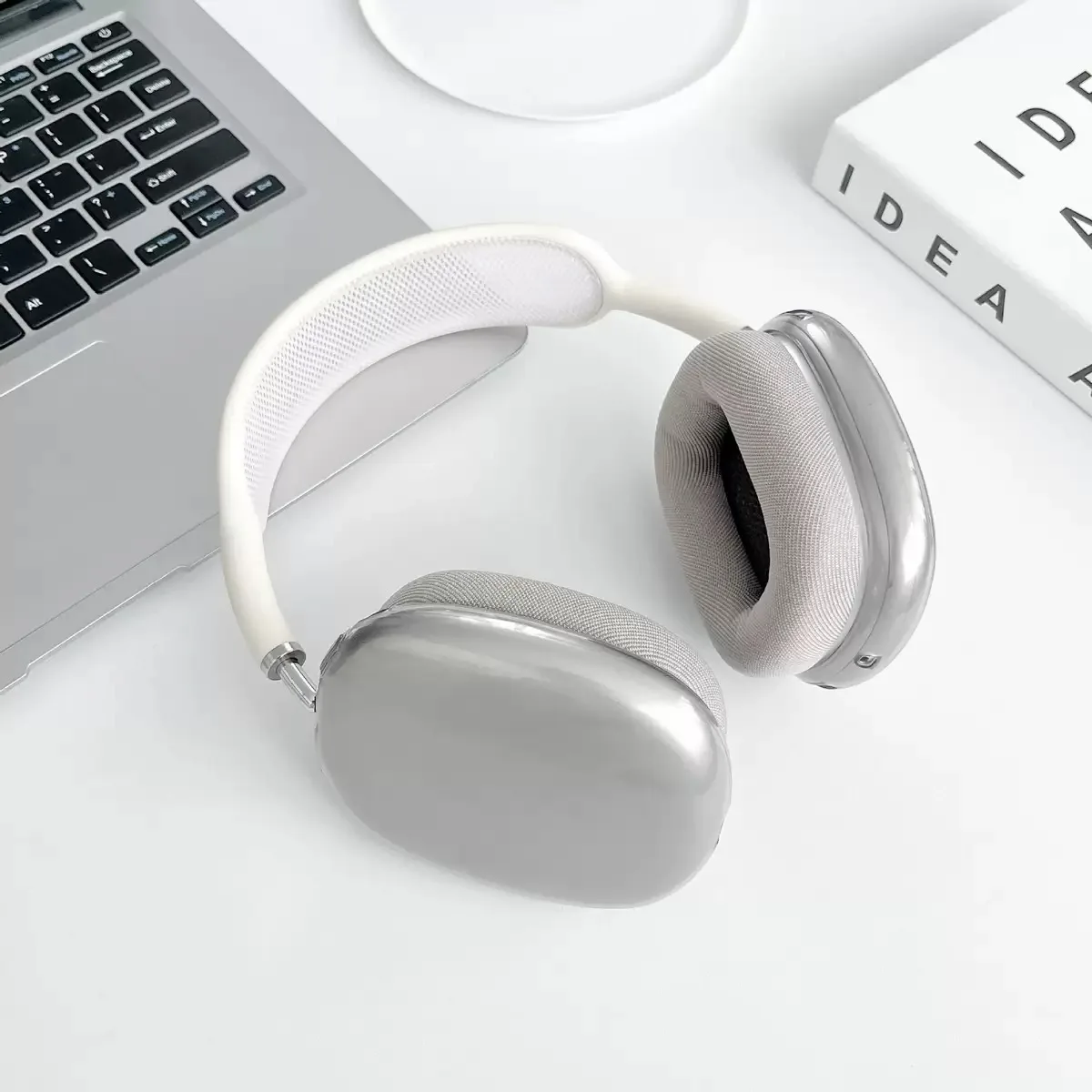 Für AirPods Max Transparente Hülle Weiche TPU Anti-Scratch Cover Sleeve Schutzhüllen Für Apple AirPods Max Kopfhörer Zubehör – Detail 8