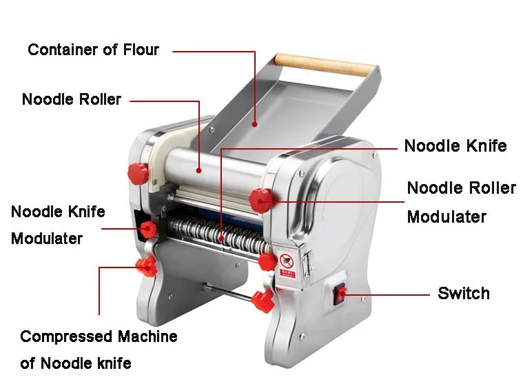 DSS-180C آلة صنع زلابية الأرز الكهربائية المعكرونة