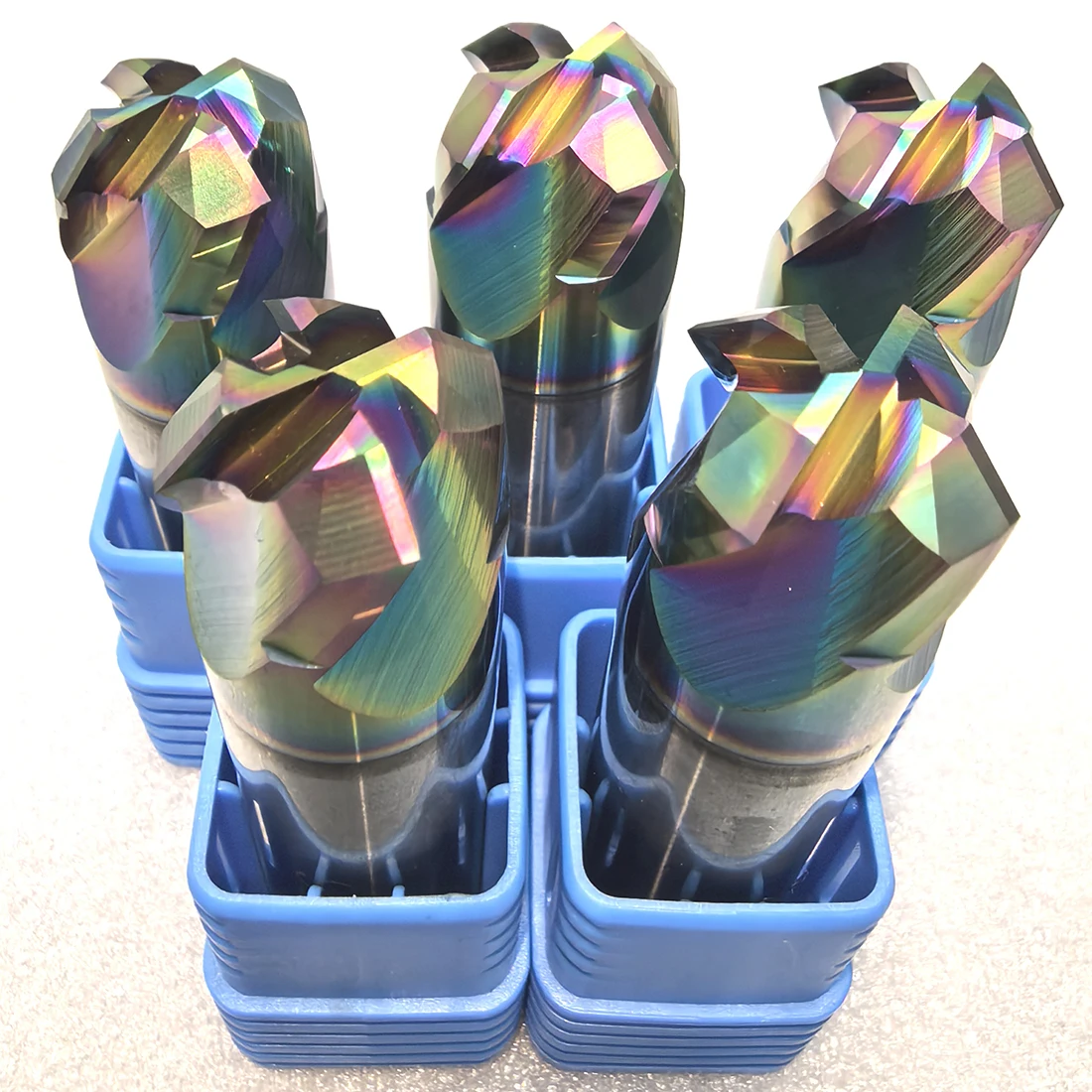 

4 Flutes HRC55 DLC Coated Carbide CUSTOM FORM TOOL for Aluminium Alloy