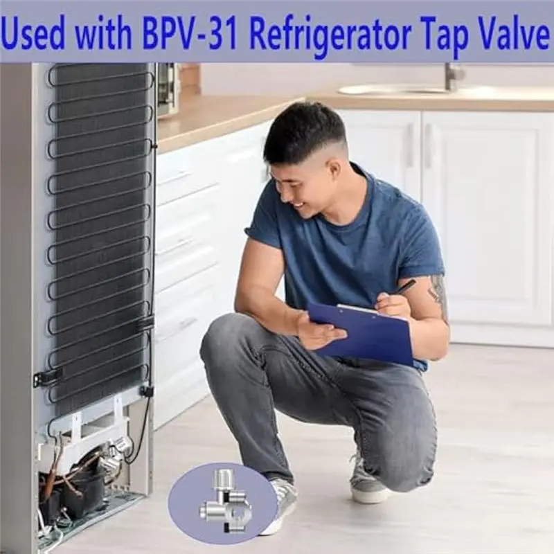 Must Have 30Pcs Access Service Valve,Refrigerator Access Valves Kit, Stem Core AC Refrigeration Service Valve