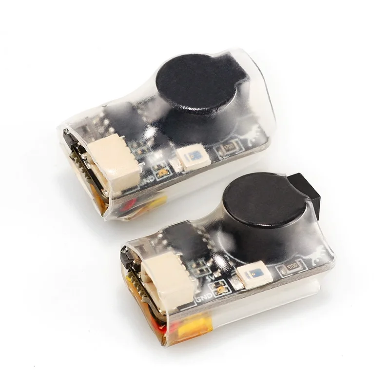HGLRC Soter FPV Drone Buzzer 5V 100DB LED Built-in Battery 22X12X12mm for RC Model Airplane FPV Racing Drones DIY Parts