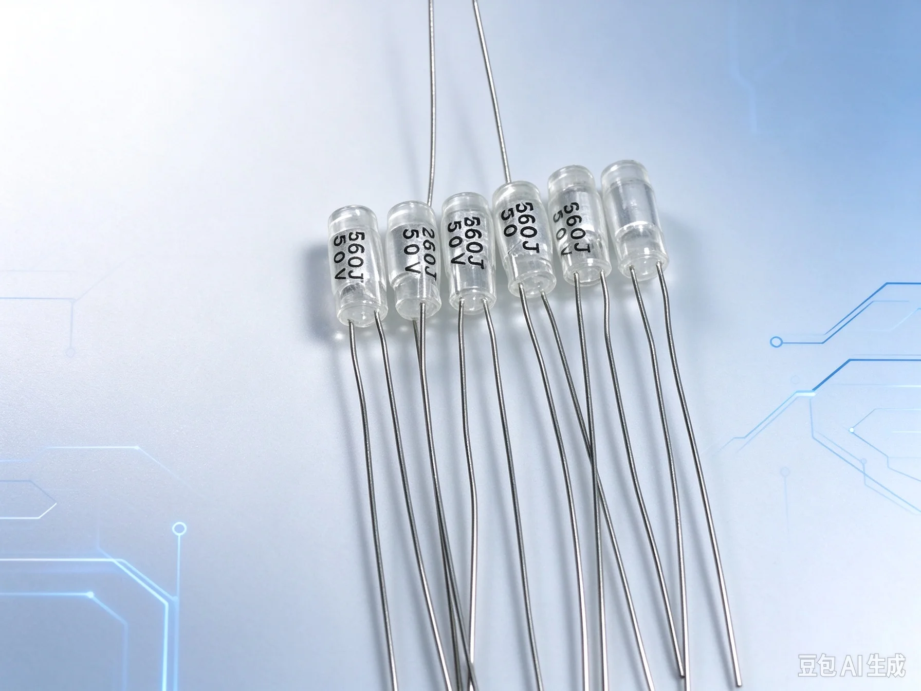 Bulk for CQSA 50V 250PF 251J Polystyrene Capacitor Pack  200pcs