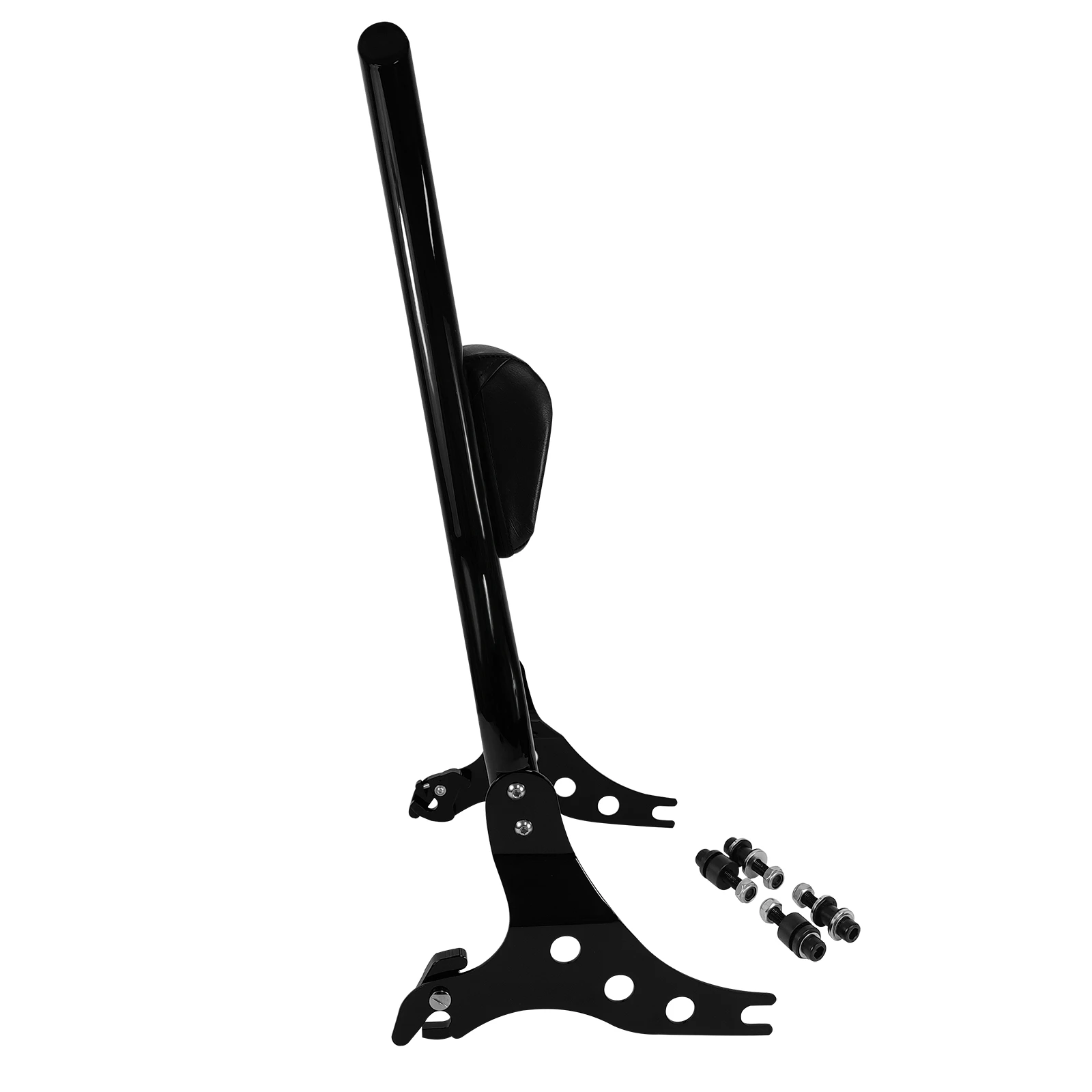 For Harley Fat Boy 114 FLFBS 18-25 Fat Boy FLFB 2018-2019 Detachable Motorcycle Backres Upright Sissy Bar & Docking Hardware Kit view 4