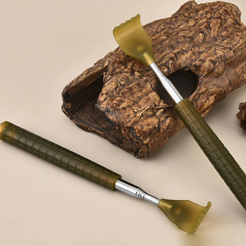 1 Pc Extendable Hackle Back Scratcher Telescopic Scratching Backscratcher Massager Back Scraper