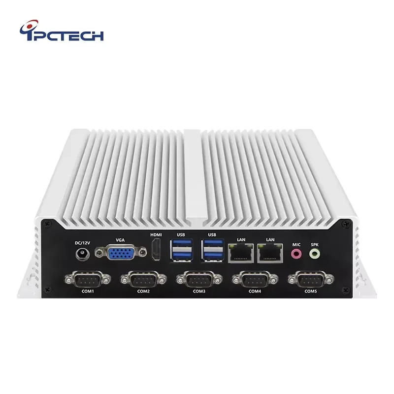 Novatech Global B5500 Ipctech Industrial Mini PC Fanless Embedded Computer Aluminum Alloy Support Customization ODM for