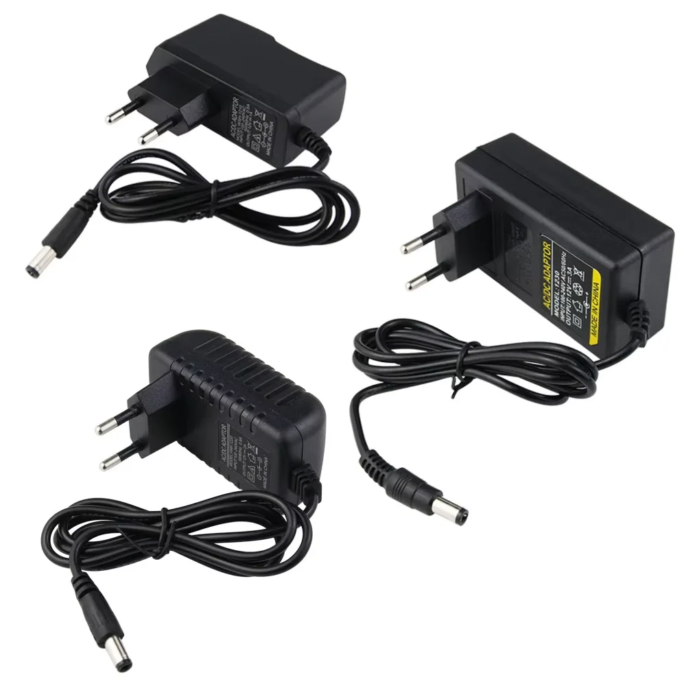 12V Switch Power Supply Adapter 100V-240V Lighting Transformer AC110V 220V to DC12V LED Driver For Strips Light 12W-120W