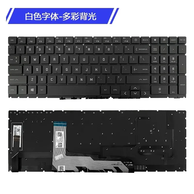 Keyboard for HP Shadow Wizard 6 7 15-EK 16-B 16-K TPN-Q236 Q265 Q280 C167